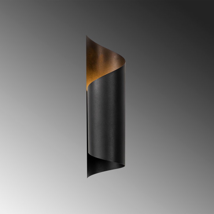 Opviq Lámpara de pared moderna e industrial en negro Opviq Lámpara de pared moderna e industrial en negro